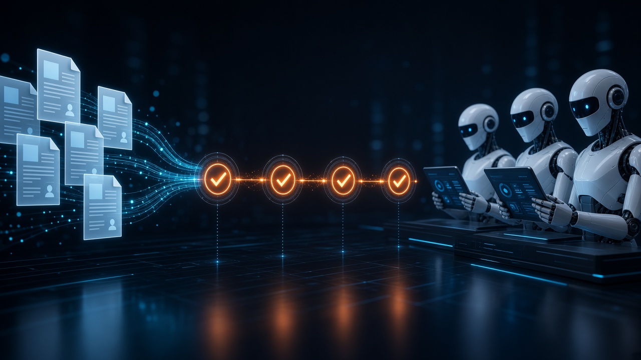 Application, repetitive, and ERP process automation with approval workflows
