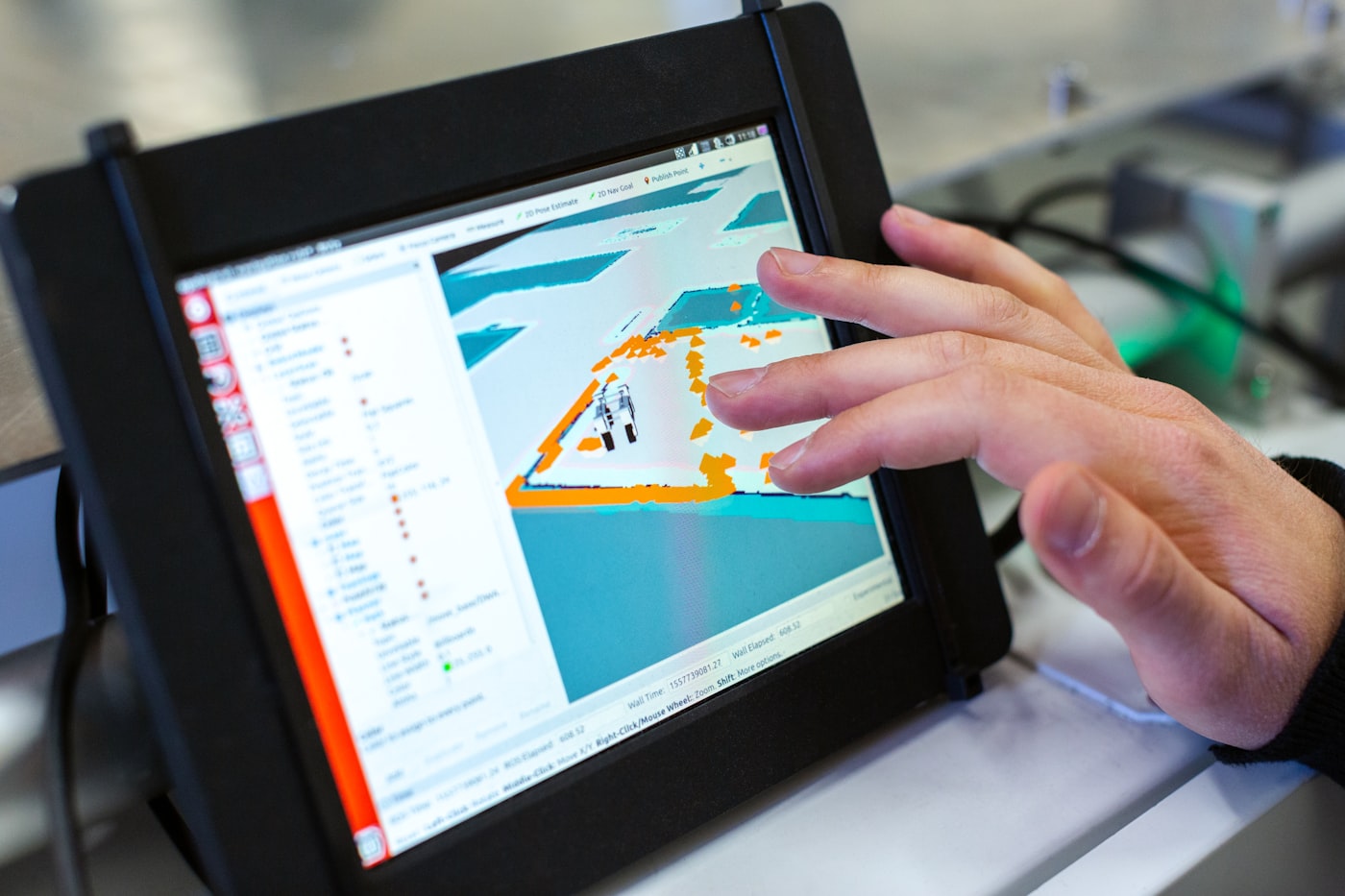 Application and smart factory integration on industrial HMI and connected systems
